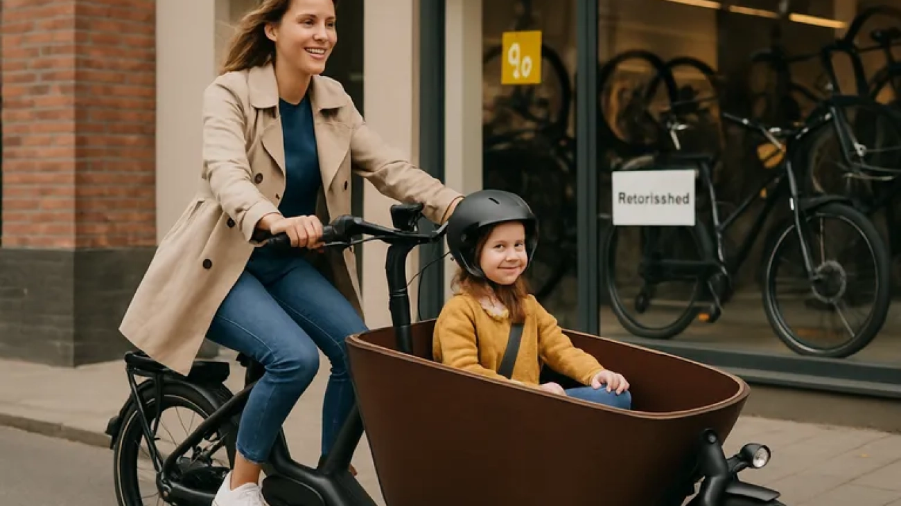 Rij voordelig en zorgeloos weg met een elektrische bakfiets dankzij slimme aanbiedingen